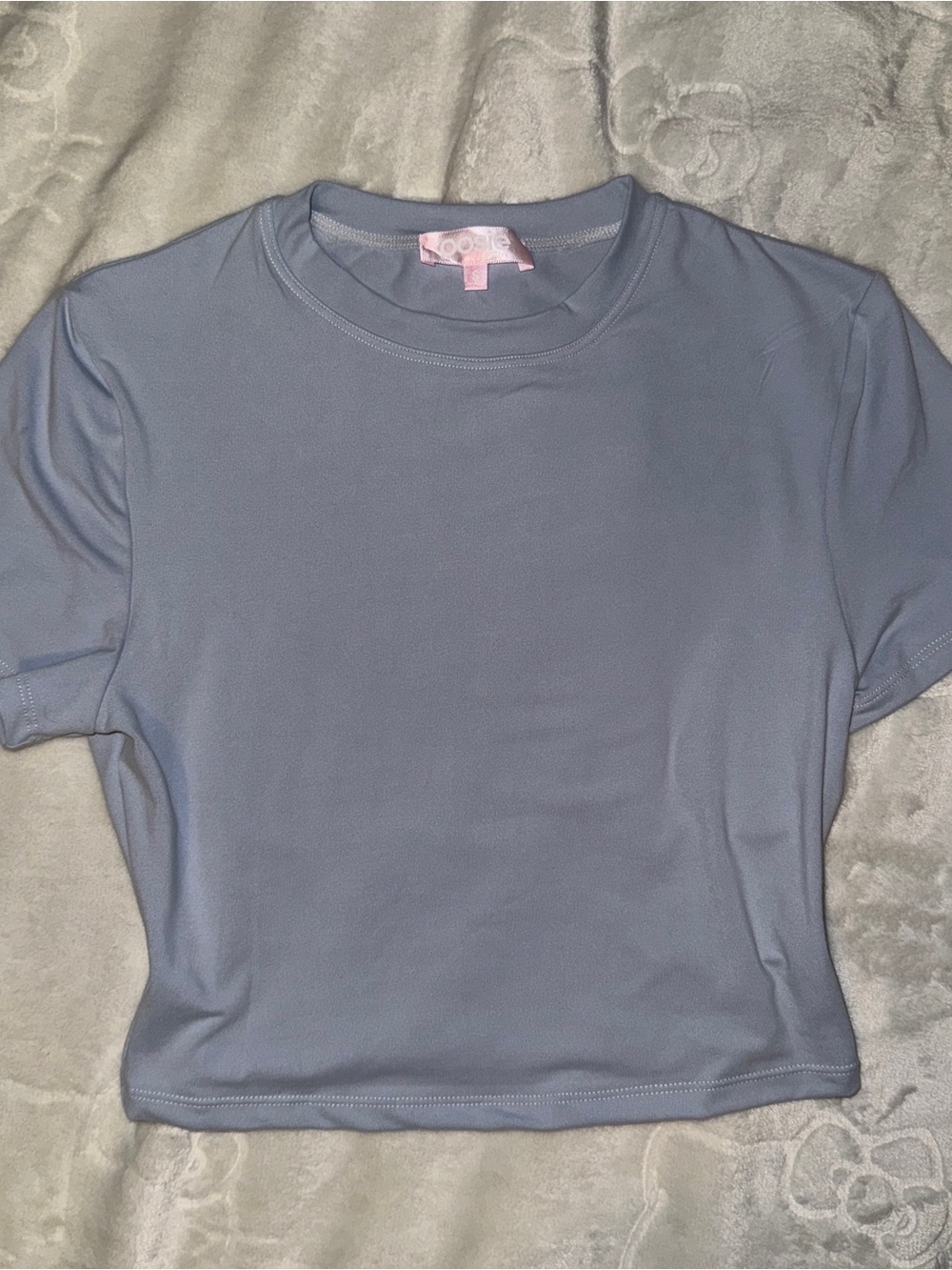 Blue Short Sleeve Workout Tee Posie Active S